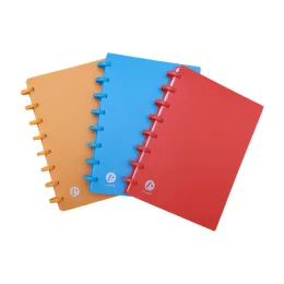 Notebook da thenon portatile A5 Riutilizzabile con copertina rigida per la scrittura Notebook Notebook per foglie sciolte fori per funghi anelli con 8 anelli