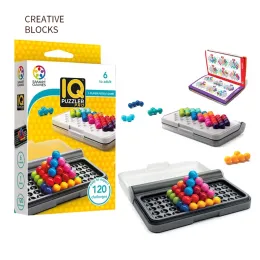 1box Intelligence Magic Beads 어린이와 성인을위한 여행 게임인지 기술 구축 뇌 게임 어린이 Montessori Toys