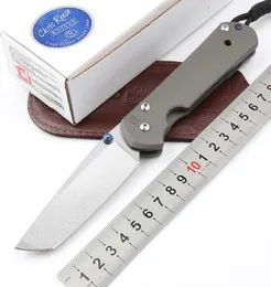 Chris Reeve Sebenza Inkosi 21th Idaho Made D2 Tanto Blade Tantico Copietto Tactico Coperone Outdoor Sopracciatura di sopravvivenza da campeggio EDC Colle3765981