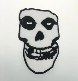 Famous Old School PUNK Embroidered Iron On Patch Motorcycle Punk Music Biker Patch DIY SKULL Applique Embroidery Badge 6WyT3704611
