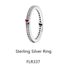 Ringe Pink Herz Sterling Silber 925 Schmuck Neujahr Großhandel Valentinstag Freundin billige Mode Eheringe für Frauen