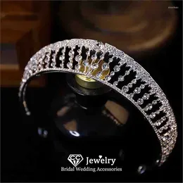 Clip per capelli splendenti Accessori per matrimoni a corona Donne Women Bande per capelli Gioielli Abito da sposa Abito da sposa Craona di lusso HG296