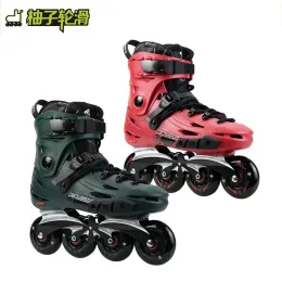 Boots japy skridskor 100% original flygande örn f6s inline skridskor falk smarta axlar rullskridskor slalom gratis skridskor patines