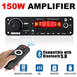 75W/6W усилитель Bluetooth 5.0 MP3 WAV Ape Decoder Board 12V DIY MP3 -плеер CAR