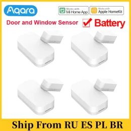 Sterowanie 120pcs Aqara Drzwi czujnik okna Zigbee Wireless Connection Smart Door czujnik Praca z Mijia Gateway Xiaomi Home Honekit App