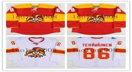 MTHR 2019 2020 Männer Jokerit Helsinki 86 Teuvo Teravainen Hockey Trikotie Stickerei Sticked Anpassen Sie eine beliebige Nummer und den Namen Jerseys4345199