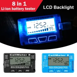 Cellmeter 8アレスターバッテリーテスターLCD-デジタルバッテリー容量チェッカー