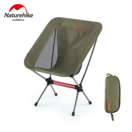 Möbler Naturehike Camping Chair Ultralight Portable Folding Chair Travel Backpacking Relax Stol Picnic Beach utomhus Fiskestol
