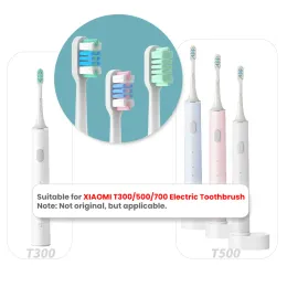 12sts utbytbara för Xiaomi Mijia T300/500/700 borsthuvuden Sonic Electric Toothbrush Soft Dupont Brestle Brush Vakuummunstycken