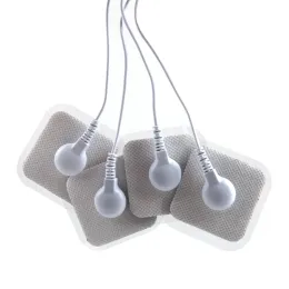 4*4 cm selbstklebende Elektrodenpolster für Zehnakupunktur Digital Therapie Maschine Ganzkörpermassager Schlankung Massagetherapie