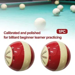 Billiard Practice Treinamento Cue Bola Durável Resina Durável Billiard Pool Snooker Training Balls Cueball 57mm Bola de armazenamento de mesa 240328
