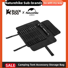 Werkzeuge NatureHikeblackdog Tragbare Werkzeuglagertasche große Kapazität Campingzubehör Tools Tasche Outdoor Zelt Peg Nails Speicherbeutel