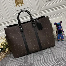 Sac Plat 24H Handbag Totes Briefcase Notebook Computer Bags Designer Shoulder Crossbody Underarm Genuine Leather Luxury Business Office Work