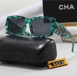 Дизайнерские классические солнцезащитные очки Chanells для мужчин Женщины роскошные прямоугольник солнце