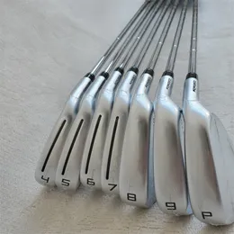 Die 4. Generation 7PCSP770 Club Langstreckenp Golfeisen 7-70 Irons Golfeisen-Set 4-9p R/S Flex Stahl/Graphitwelle mit Kopfabdeckung