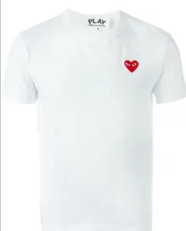 19Style 2019 COM Qualità Uomo Donna Gery CommeS des GARCONS manico totale Tshirt Bianca Taglia M pronta decisione F S4086039