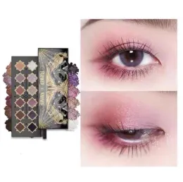 Shadow Flower Knows 12 Color Eyeshadow Pallete Little Angel Pearlescent Matte Bright Earth Tone Easy To Color