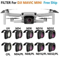 DJI Mini 2 Mini SE Camera Lens Filter MCUV ND4 ND8 ND16 ND32 CPL ND PLITERS KIT لإكسسوارات الطائرات بدون طيار 2206152561435