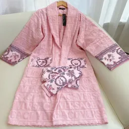 Kimono Unisex Batrobe 7 Pamuk Marka Pijamaları Sıcak Çift Bandrobe Ev Batak Tn