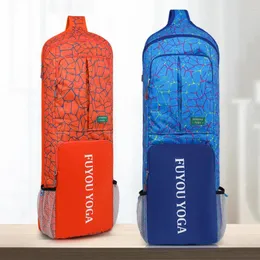 Outdoor Bags Fitness Training Yoga Mat Storage Bag Large Capacity Portable Handbag With Zipper Pocket/Mesh Pocket/Handle For Women Men