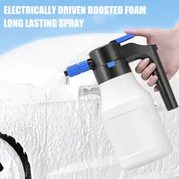 EAFC Handheld Electric Foam Ejector 1.5L Foam Generator Car Wash SprayType Rechargeable Pneumatic High-pressure Water Spray Foam