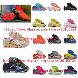 Scarpe da calcio maschile di alta qualità Future 2024 tacchette fg tf stivali da calcio rossi placcatura verde unica creatività in edizione limitata