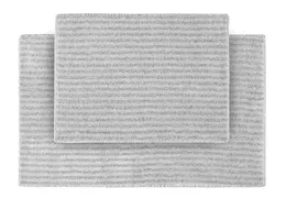 Bath Mats Garland Rug Sheridan 2 Piece Nylon Washable Set Platinum Grey