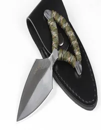 Självhöghet Bos Hand Thorn Stab Push Knife 8Cr13Mov Bladhandtag Camping Tactical Knife EDC Knives A1PA6745856