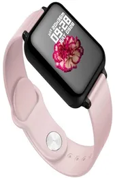 B57 Многофункциональные водонепроницаемые интеллектуальные часы для Android IOS Мобильный сердечный ритм Функция кровяного давления Smart Braceleta04354L7516047