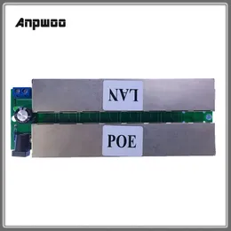 NY 2024 4 LAN+4 POE (8 LAN+8 POE) PORTER Passiv adapter PIN POWER Over Ethernet PoE-modulinjektor DC 9-48V IP-kamera PoE S3 S4- för IP-