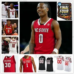 NC State Wolfpack NCAA Баскетбольные майки 0 DJ Horne 30 DJ Burns Jr. 23 Мохамед Дидра 12 Майкл О'Коннелл 14 Кейси Морсэлл 1 Джейден Тейлор Мидлбрукс Деннис Паркер -младший.