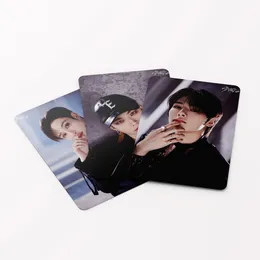 55st/set Kpop Stray Kids Social Path Photocards Nya Lomo -kort Nytt album Straykids Fotokort Vykort för fanssamling