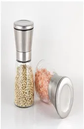 Salt Pepper Mill Grinder Stainless Steel Leanual Fottles Glrenders Glass Kitchens Tools Premium LXL229A6897365