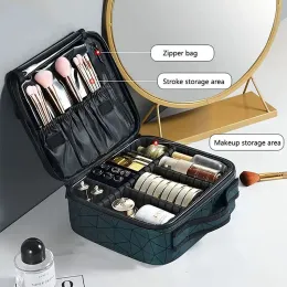 Wodoodporne makijażu profesjonalne pudełko przenośna damska torba kosmetyczna do podróży Estuche para maquillaje torebka makijażu