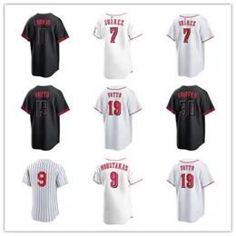 Custom Baseball Jerseys Men women Youth kids 21 Hunter Greene 28 Nick Martinez 47 Frankie Montas 15 Emilio Pagan 39 Lucas Sims 31 Brent Suter 32 Justin Wilson