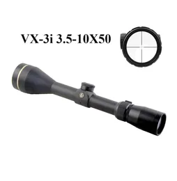 VX3I 3510x50 Riflescope Tactical Mildot Optics 14 MoA Rifle Hunting Scope Fullt Multi Coated Sightförstoring Justerbar F6665031