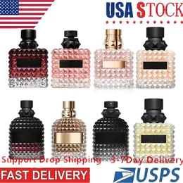 Поддержка сдачи в США за 3-7 дней дизайнерские парфюмерии, рожденные в роме интенсивной Донна Леди Желтая мечта 100 мл EDP Parfum для женщин Fragarance Floral Spray Charming