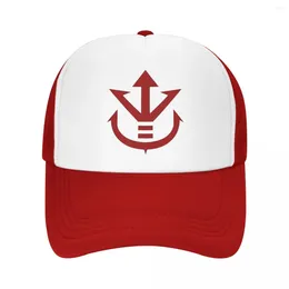 Ball Caps Royal Saiyan Crest Baseball Men Men Mass Fashion Trucker Hat Corp Hats oddychający snapback czapka wyścigowa latem