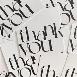 10x15 cm spersonalizowane podziękowania karta Drukuj Mała firma Niestandardowe gość weselny