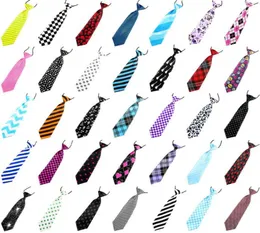 Kids Necktie Adjustable Elastic Neck Tie The Necktie Baby Accessories Printed Ties Multi Styles Mixed2449585