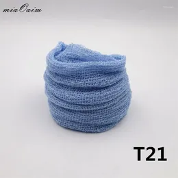 Blankets 150 30cm Stretch Knit Wrap Born Baby Pography Studio Props Boutique Soft Swaddle Wraps