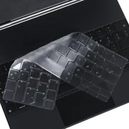 غلاف لوحة مفاتيح Silicone Protector Skin Film TPU لـ iPad Pro 129 11 Magic Keyboard 105 Air 5 4 3 7 8 9 Smart Case Folio EU1