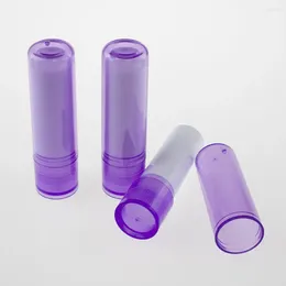 Storage Bottles Wholesale LB02-4.8g Purple Mini Empty Lip Stick Tube Cosmetic Container Tubes