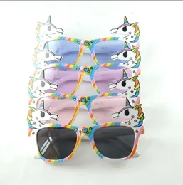 어린이 귀여운 만화 성격 선글라스 세트 스트리트 촬영 UV400 소년 야외 태양 보호 안경 아이 클래식 안경