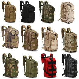 Сумки 25 л Тактическое рюкзак 3P боевая армия на открытом воздухе спортивные сумки Rucksack Женщины мужчины в походах, походы, скалолаза