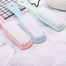 Escova de sapato de plástico simples lã macia sapato escova de lavagem escova de placa de escova de lavanderia não bate escova de sapato escova de limpeza multifuncional