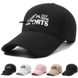 Бейсболка шляпы для мужчин Женщины весной осенью, расширенная затенение утка и защита бейсбольная шляпа, повседневная длинная рыбалка