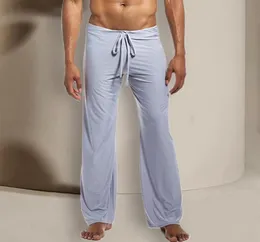 MEN039S SLUCE MEN39S SLUXO PAJAMA PAJAMA PANTAÇÃO DE PROJETO LOWWAISTEIRA CASual Sexy Long Wear Calças para ACT3754718