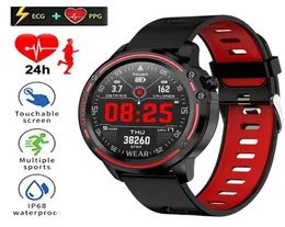 L8 Smart Watch Men IP68 Waterproof ELOJ INTELIGENTE HOMBRE Smartwatch z EKG PPG Ciśnienie krwi tętno Sport Fitness Brace 3319571