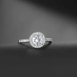 2st bröllopsringar bröllopsförslag Solitaire ringar för kvinnlig kvinnlig silverfärg Square Zirconia Crystal Engagement Marriage Ring Jewellry R781